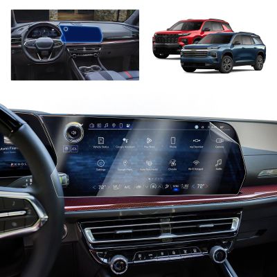 BSTW for 2025 Chevrolet Traverse Screen Protector for 2024-2026 Chevy Traverse LT/RS/Z71/High Country 17.7" Display for 2025 Chevy Traverse Accessories Protective Film 2PCS