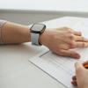 Lamshaw Compatible with Blackview Smart Watch bands, 20mm, 22mm New Soft Silicone Sport Replacement Straps Compatible with IOWODO W60, R30 Pro, R50, Compatible with Blackview W60, R30 Pro, R50 Smart Watch (3 Pack-Gray+Blue+Black, 22mm size band) view 2