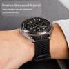 Compatible with SUUNTO OCEAN bands, 20mm, 22mm Silicone band with Metal Buckle Compatible with SUUNTO OCEAN, RACE, RACE S, VERTICAL, 9 PEAK, 9 PEAK PRO, 5 Peak, 3 Smartwatch (2 Pack-Black+Blue, 22mm size band) view 4