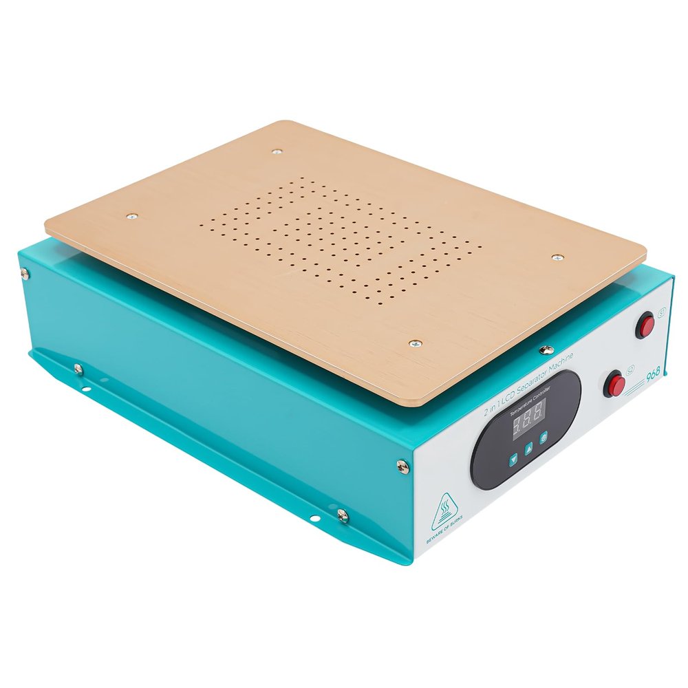 14" Digital LCD Screen Separator, 600W Heating Plate Metal, Phone Screen Repair Machine, with Vacuum Pump, Temperature Control, LCD Touch Screen Glass Vacuum Separator Machine for Mobile Phone Tablet