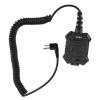 Yoidesu Push to Talk Adapter, Large Sensitive Switch, Strong Metal Clip, Coiled Cable for CP88, GP2000, TC-700, for 7mm Headset Plug with 50-200cm Length view 4