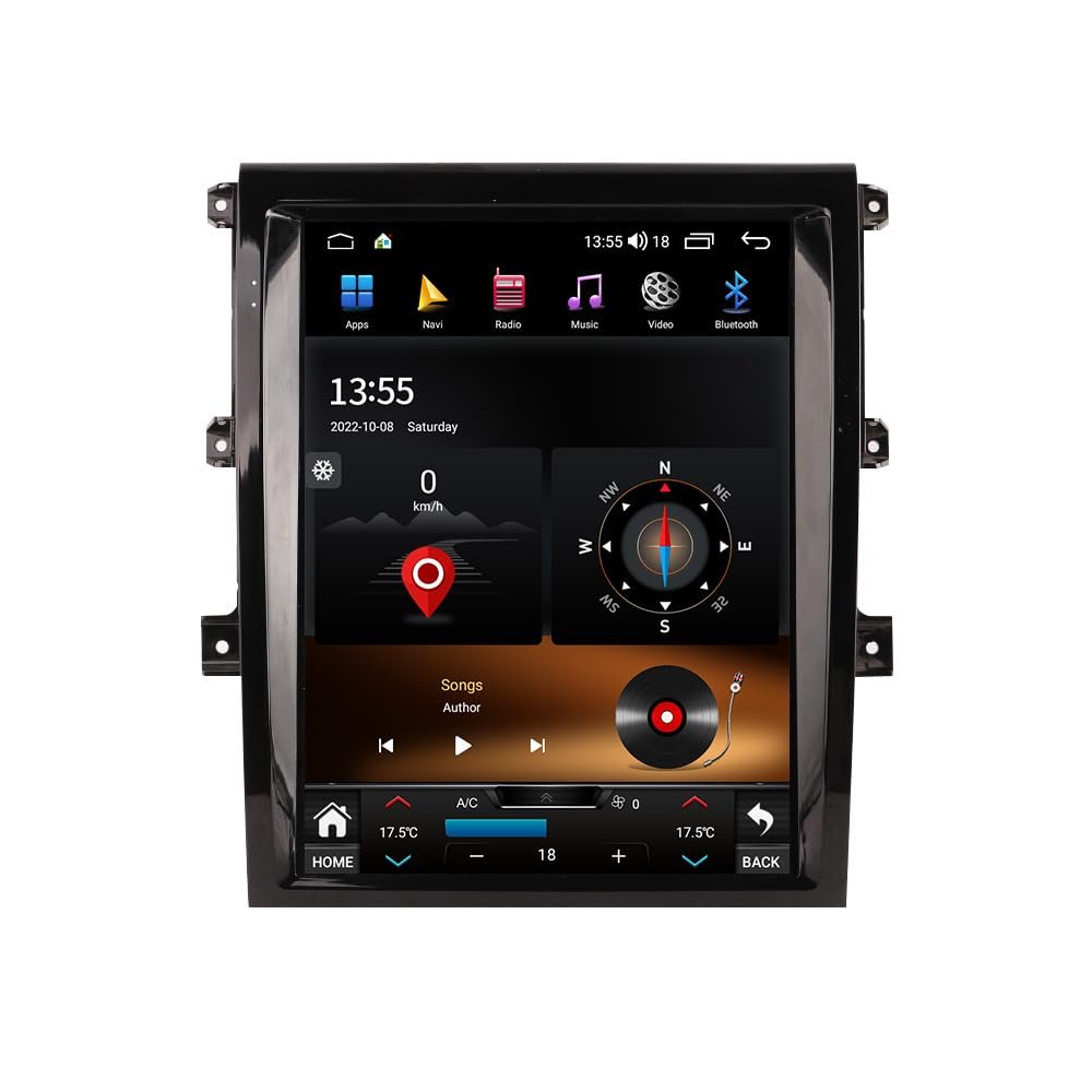 15.6 Inch Android 13 Car Radio Upgraded for Land Rover Discovery 5 LR5 2017-2021 Tesla Style Multimedia Player GPS Navigation Carplay WiFi 4G Auto Stereo Receiver (8-256GB)