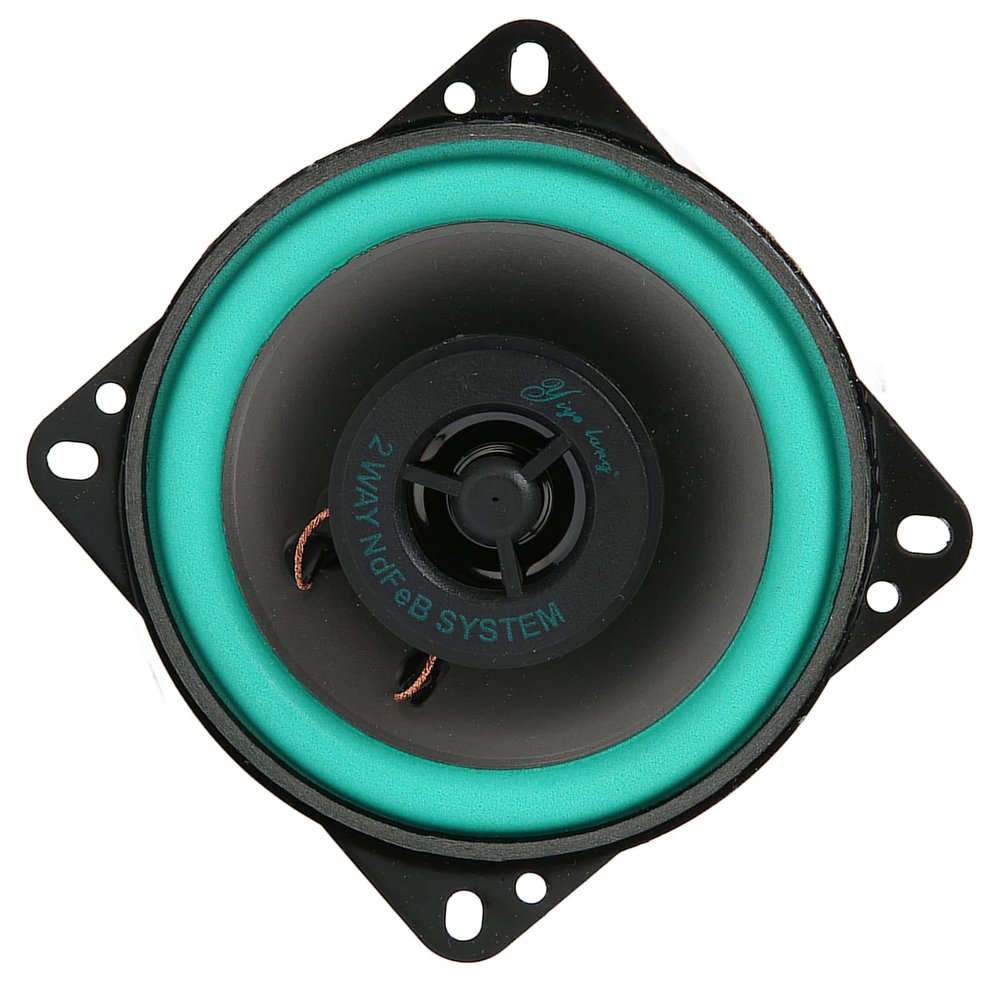 Acouto 4 I Car Speakers 100W High Power Mid Stereo Coaxial Speaker for Car Sound Syst Upgrade Your Vehicle Experience!
