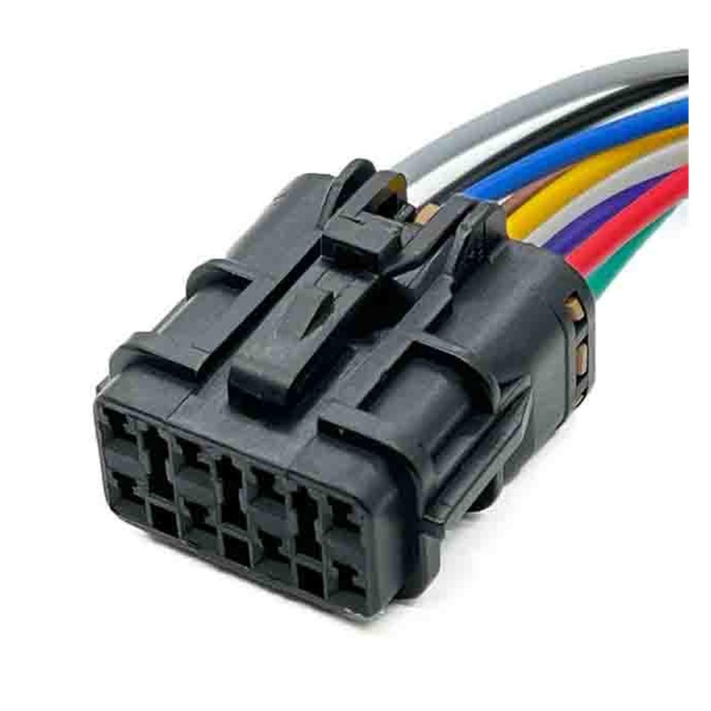 Chunsu 8Pin Auto KET Excavator Oil Pump Supply Plug Car Wiring Harness with Cable MG640341 MG610339(8Pin Female,1 Pc)