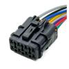 Chunsu 8Pin Auto KET Excavator Oil Pump Supply Plug Car Wiring Harness with Cable MG640341 MG610339(8Pin Female,1 Pc) view 1