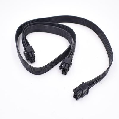 8pin to Dual 8pin(6+2) Pin Power Supply Cable PCIe 8 Pin 1 to 2 Spliter for Modular PSU TX850M TX650M RM1000
