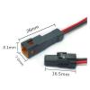 Chunsu 2 Pin Car JST Electronic Connector 02R-JWPK-VKLE-S Auto 02T Black Special Version Plug Female Male Waterproof Wiring Harness(2P Male,5 Pcs) view 3