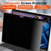vnrutkou Magnetic Privacy Screen 16 Inch, Removable Laptop Privacy Filter Shield and Anti-Glare Protector Protect Your Privacy and Security, Anti-Scratch Protector Film view 4