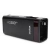 Flash Light Body Cover Case for AD200 PRO, Replacement Protective Shell with ABS Material, Precise Hole Placement view 1