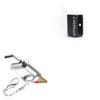 BoxWave Adapter Compatible with Cycplus AS2 - Micro SD Card miniReader, USB Type-C OTG Reader USB3.0 Adapter Keychain - Metallic Silver view 1