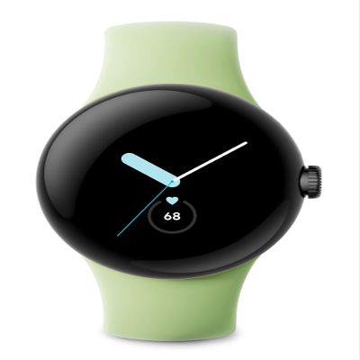 Google Pixel Watch 41mm Smartwatch with WiFi, GPS, BT and Heart Rate Monitor in Bulk Packaging (Lemongrass)