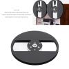 7 inch 1/4 Empty Take Up Reel to Reel Hub, 1/4 7 Inch Nab Aluminum Metal Reel Audio Tape 2 Holes Empty Tape Reel for Recording Open Reel Takeup Reel Machine (Black) view 4