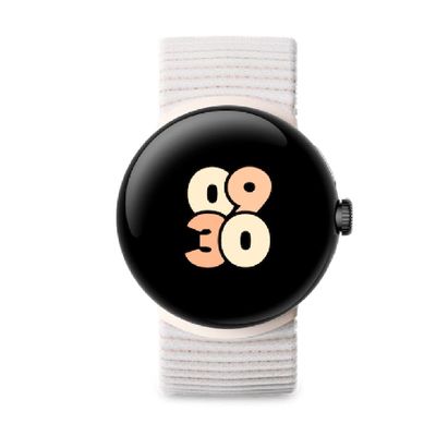 Google Pixel Watch 41mm Smartwatch with WiFi, GPS, BT and Heart Rate Monitor in Bulk Packaging (Linen XS)
