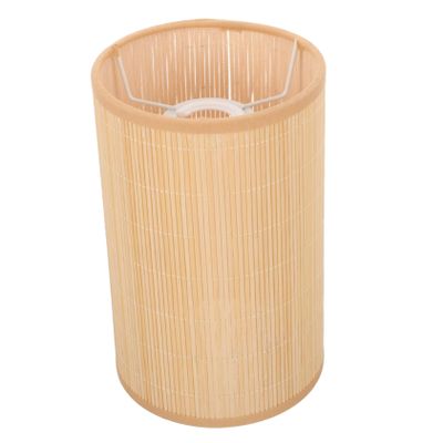 Garneck E27 E14 Bamboo Lampshade Woven Pendant Light Lampshade Replacement for Ceiling Table Lamps