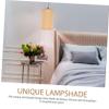Garneck E27 E14 Bamboo Lampshade Woven Pendant Light Lampshade Replacement for Ceiling Table Lamps view 4