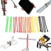 18in Reusable Twist Tie, 5mm Bendable Cord Tie for Organizing Cables, 10PCS Set Silicone Cable Multifunctional, Medium to Large Appliance Cords, Water Proof, Reusable view 2