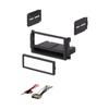 VMKFTUON Single Din Dash Kit for VW,for Ram,for Mitsubishi,for Jeep,for Dodge,for Chrysler Stereo Install with Wire Harness SDDKFRSIWWH view 1