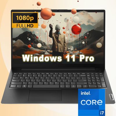 Lenovo V15 G3 Business Laptop, 15.6" FHD Screen, 12th Gen Intel 10 Cores i7-1255U up to 4.7GHz, 16GB RAM, 1TB PCIe SSD, HD Camera with Privacy Shutter, Wi-Fi, HDMI, Black