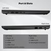 Lenovo V15 G3 Business Laptop, 15.6" FHD Screen, 12th Gen Intel 10 Cores i7-1255U up to 4.7GHz, 16GB RAM, 1TB PCIe SSD, HD Camera with Privacy Shutter, Wi-Fi, HDMI, Black view 3