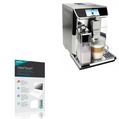 BoxWave Screen Protector Compatible with DeLonghi Primadonna Elite - ClearTouch Crystal Privacy (2-Pack), Privacy Screen Protector Flexible Film Clear