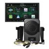 Alpine i407-WRA-JK 7" Apple CarPlay/Android Auto Car Stereo & Alpine PWE-S8-WRA Under-Seat Amplified Subwoofer Bundle for 2007-2023 Jeep Wrangler - Premium Sound Upgrade Kit view 1