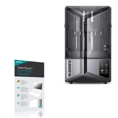 BoxWave Screen Protector Compatible with Elegoo Saturn 4 Ultra - ClearTouch Crystal Privacy (2-Pack), Privacy Screen Protector Flexible Film Clear