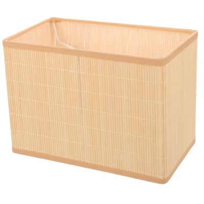 Garneck Bamboo Lamp Shades Hanging Lamp Cover Ceiling Light Woven Lampshade Home Decor for Living Room