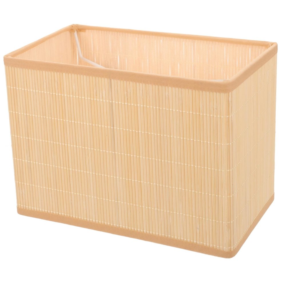 Garneck Bamboo Lamp Shades Hanging Lamp Cover Ceiling Light Woven Lampshade Home Decor for Living Room