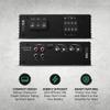AudioControl EPICFOUR Epic Series 800 Watt RMS Compact 4-Channel Car Audio Amplifier 200x4 @ 2 Ohms, Class D, High Pass Filter, High-Level Input, Smart Auto Protection view 3