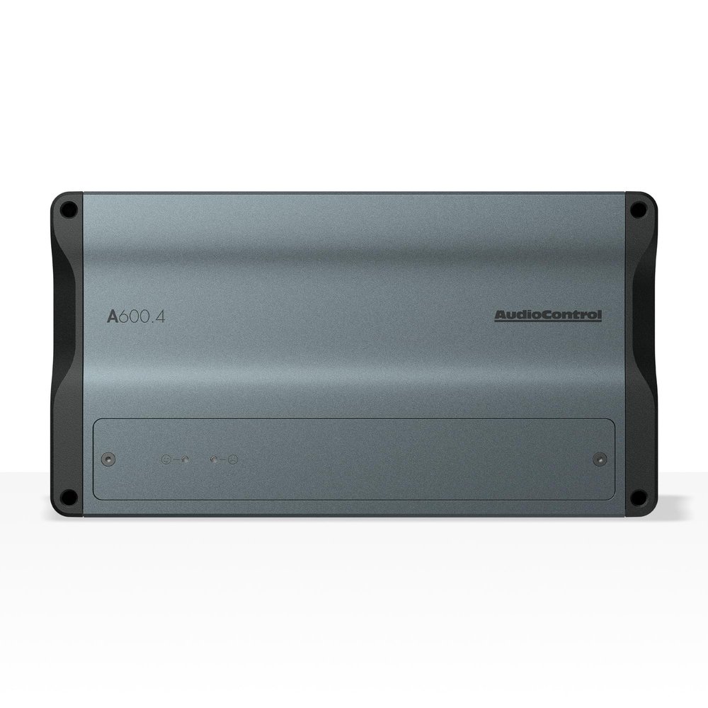 AudioControl A600.4 Altitude 600W 4 Channel Amplifier Car Audio, Class D Amplifier with Crossover, EV Compliant Tesla Amp, High/Low Inputs for Use With Factory or Aftermarket Radio, ParaBASS Equalizer