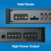 AudioControl A600.4 Altitude 600W 4 Channel Amplifier Car Audio, Class D Amplifier with Crossover, EV Compliant Tesla Amp, High/Low Inputs for Use With Factory or Aftermarket Radio, ParaBASS Equalizer view 4
