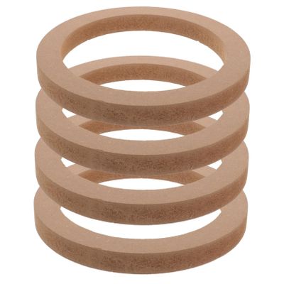 VINTORKY 2pairs Car Speaker Spacer Rings Durable Speaker Adapter for Easy Installation Cars Boats and Trucks Enhanced Audio Performance