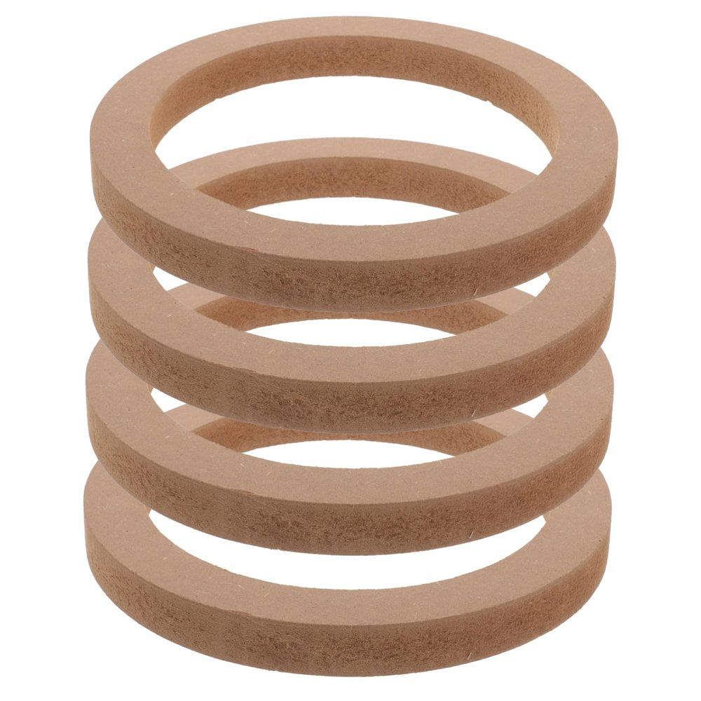 VINTORKY 2pairs Car Speaker Spacer Rings Durable Speaker Adapter for Easy Installation Cars Boats and Trucks Enhanced Audio Performance