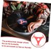 HOMSFOU Triangle Record Player Adapter Stylish Vinyl Record Adapter for Turntables Practical Accessory for Enjoying Music Even Weight Distribution and Easy Handling view 3
