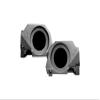 UTV Stereo Polaris RZR Pro Series Rear Seat Speaker Pods - Deep Mounting Depth (3.42") - Upgraded Larger Speakers in Stock Location - RZR Pro R, Turbo R, XP4 & XP Models view 1