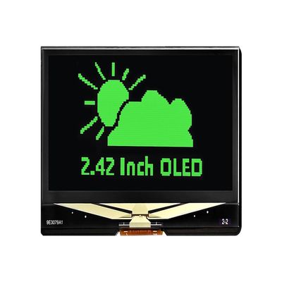 2.42inch OLED Display Module - 128x64 Resolution, SPI/I2C Communication, Compatible with Raspberry Pi, Arduino, SSD1309 Driver Chip (Green)