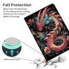 Case for 6" Kindle Paperwhite (10th Generation, 2018 Release) PU Leather Cover with Auto Sleep Wake for Kindle Paperwhite 4 10th Gen, Pink Dragon view 3