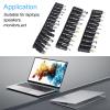 34PCS DC Connectors Plug Kit Universal DC Plug Connectors 5.5mm x 2.1mm Connectors Kit for Laptop view 3