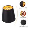 GRIRIW 2pcs Cloth Lamp Shades for Chandelier Table and Floor Lamps Stylish Covers for Home Decor Replacement for Bedside and Pendant Lighting view 3