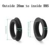 Microscope Observation Microscope Objective Adapter Ring M25 M26 M27 M32 M39 M42 RMS(M26-RMS) view 2