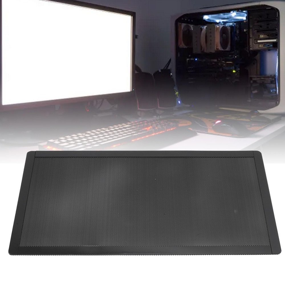 140x280mm Soft Magnetic Dust Filter, PC Case Dust Filter with 65% Filter Ventilation Rate for Enclosure, Power Supply and Speaker Grille