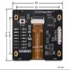 2.42inch OLED Display Module - 128x64 Resolution, SPI/I2C Communication, Compatible with Raspberry Pi, Arduino, SSD1309 Driver Chip with Metal Case (White) view 4