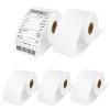 5 Roll Compatible for Dymo 30270 White Continuous Receipt Paper (2-1/4" x 249 feet) Non-Adhesive Label Printer Tape for LabelWriter 450, 450 Turbo, 4XL Printers, 250 Feet Per Roll, NOT FIT 550 & 5XL view 1