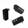 Hoement 2pcs Compact Portable USB Splitter Hub High- Lightweight Data Expander for Laptops and Desktops Compatible and Black view 3