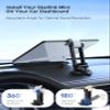 Starlink Mini Car Mount for Dashboard, cuarko Starlink Mini Mounting Kit, [Sticky Suction Base, Angle-Adjustable, Secure Hold] Car Suction Cup Mount Ensures Stable Setup While Driving view 2