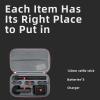 Dpofirs Action Camera Carrying Case for X4, Protective Storage Bag, Dual Zipper, Lightweight, Compact, Wearproof, with Mesh view 3