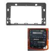 Car Front Side Air Outlet Vent Frame Trim Compatib Car Radio Frame Kit/Fit for Toyota LC100/Lexus LX470 4700 Auto Stereo Install Dash Panel Fascia Trim Bezel ABS Silver Car Stereo Radio Fascia Bezel view 1