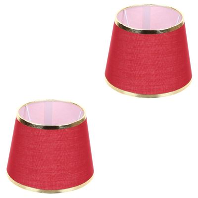 MERRYHAPY 2pcs Vintage Lamps for Adults Bedside Lampshade Pendant Light Cover Replacement
