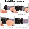 3 Pack Nylon Band Compatible with Fitbit Inspire 3 Bands Women Men, Soft Loop Straps Replacement Wristband for Fitbit Inspire 3 Smartwatch (Black/Midnight Blue/Neon Lime) view 4