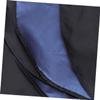 Gogogmee 1pc Hair Salon Cape Hairdressing Apron for Hair Dyeing Perming Cutting Soft Material Black for Boys and Girls and Adults view 4